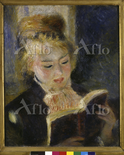 ルノワール「読書する女性」 [32661425]のアート作品 - アフロ