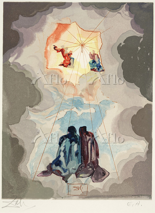 サルバドール・ダリ「神曲(ダンテ・アリギエーリ作）の挿絵