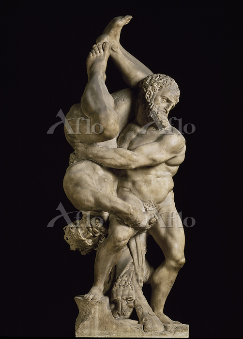 ヘラクレスとディオメデス彫像 [111915231]のアート作品 - アフロ
