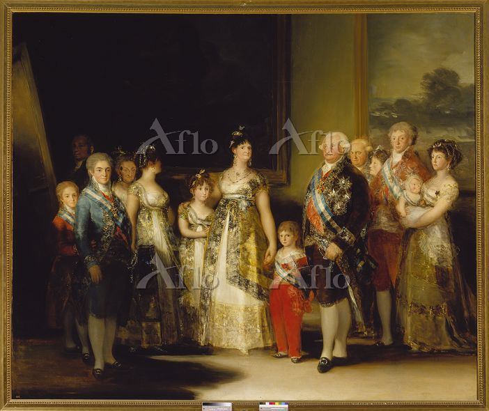 ゴヤ 「カルロス4世の家族」 [939880]のアート作品 - アフロ