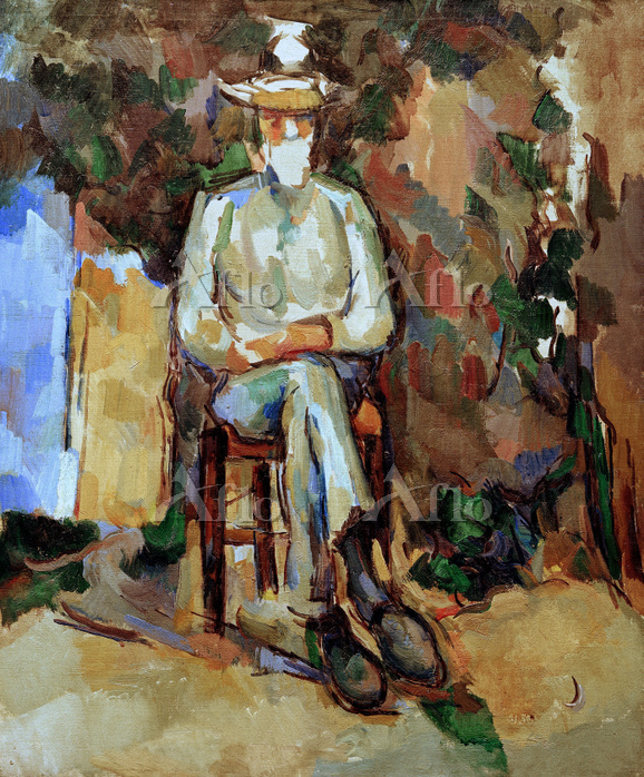 セザンヌ 「庭師ヴァリエ」 [62418775]のアート作品 - アフロ