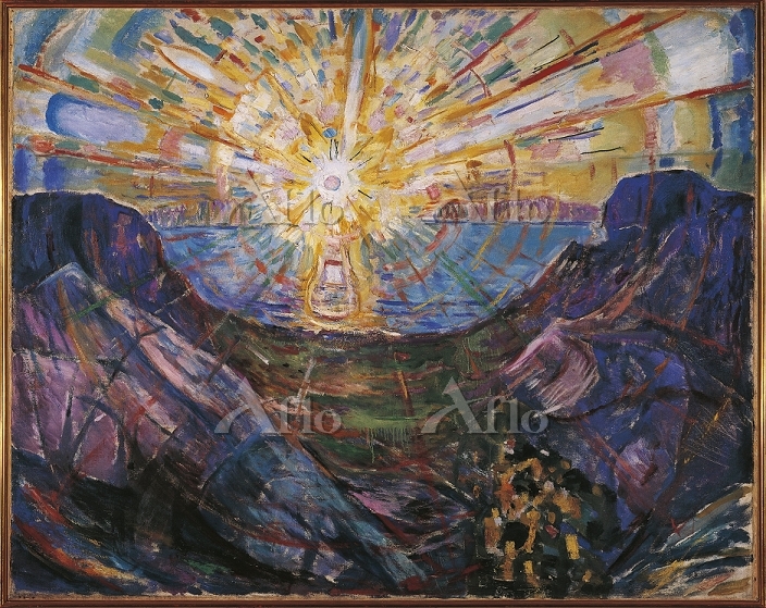エドヴァルド・ムンク 「太陽」 [21031802]のアート作品 - アフロ