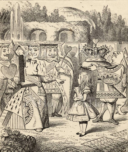 不思議の国のアリス」ジョン・テニエル [7336310]のアート作品 - アフロ