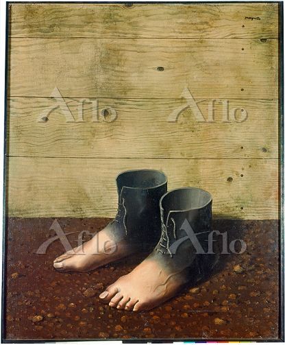 ルネ・マグリット 「赤いモデル」 [942156]のアート作品 - アフロ