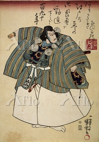 浮世絵 国芳 勧進帳 1枚に凝縮 浮世絵 国芳 勧進帳 1枚に凝縮 浮世絵