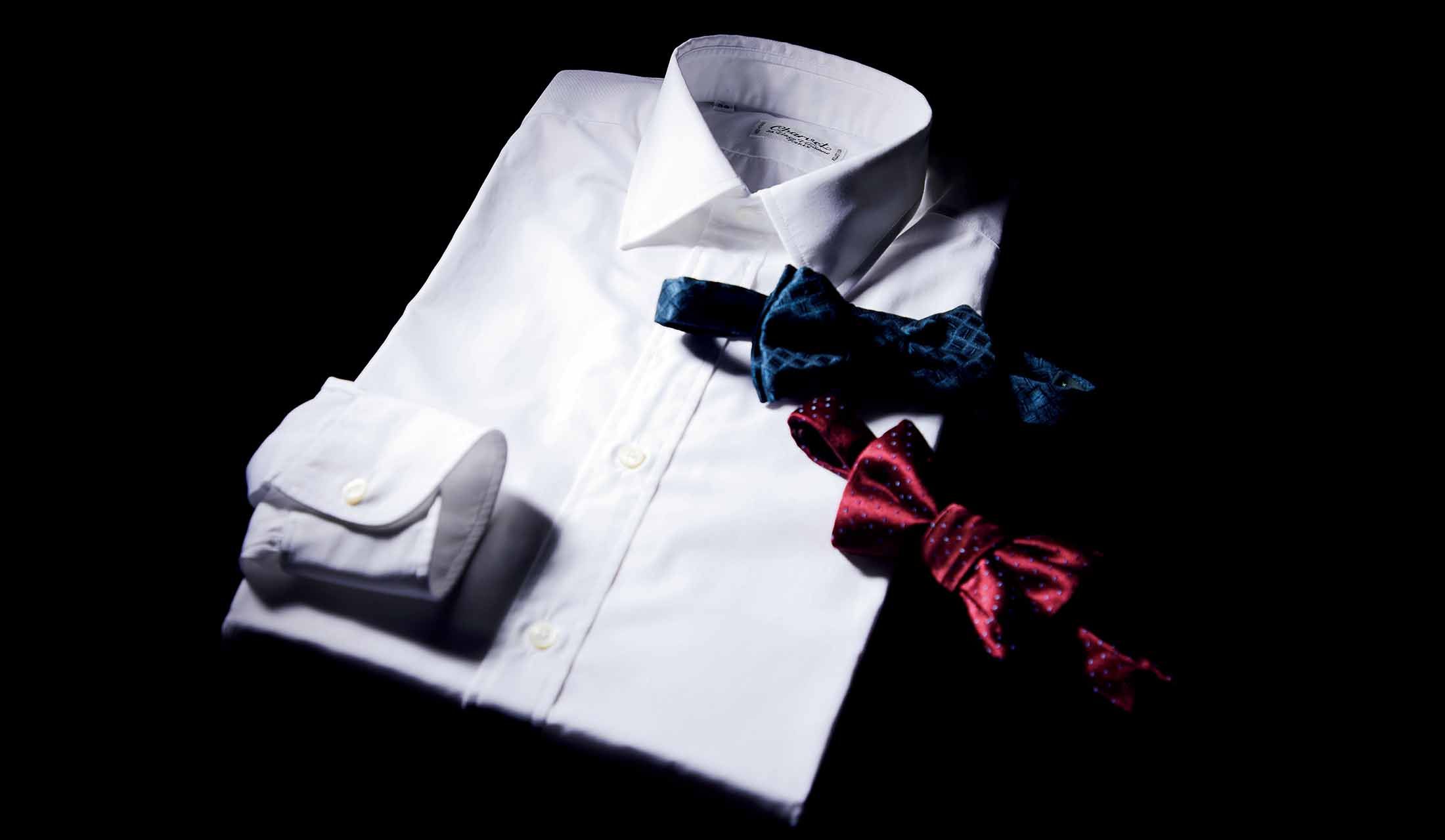 フランスの名門ブランド「シャルべ」の白シャツをまとってこそ