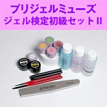 プリジェルカラーEX ジェル検定初級セットⅢ | ジェルネイルショップ