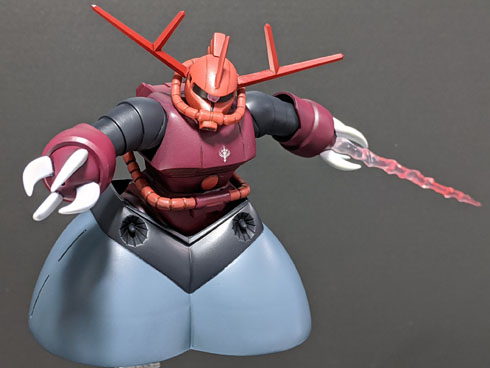 伝説の「シャア専用ザズゴググング」が立体化!? ザクズゴックゲルググ