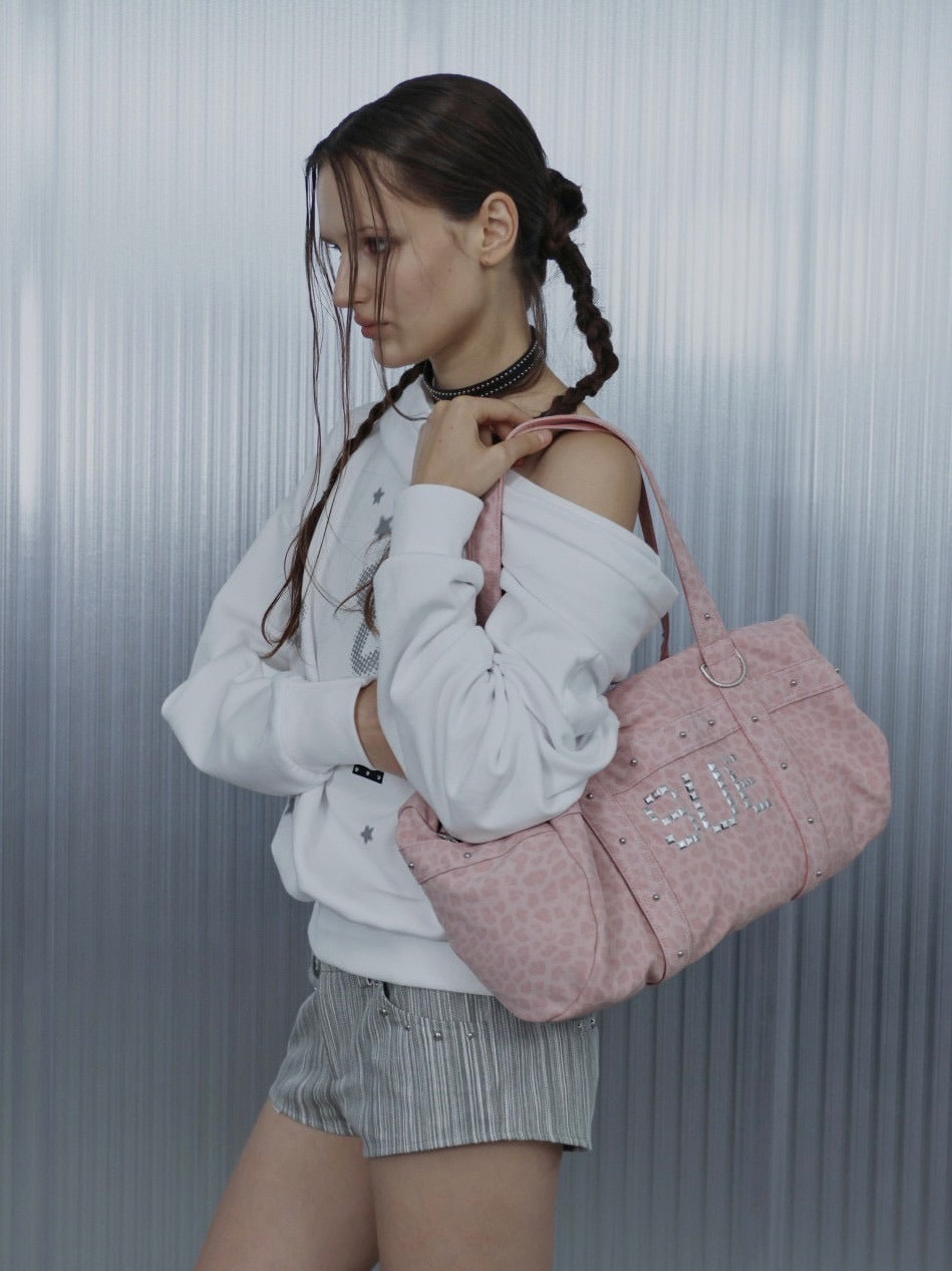 SETUP‐EXE】LEO STUDDED DUFFEL BAG / 【セットアップエグゼ】レオ