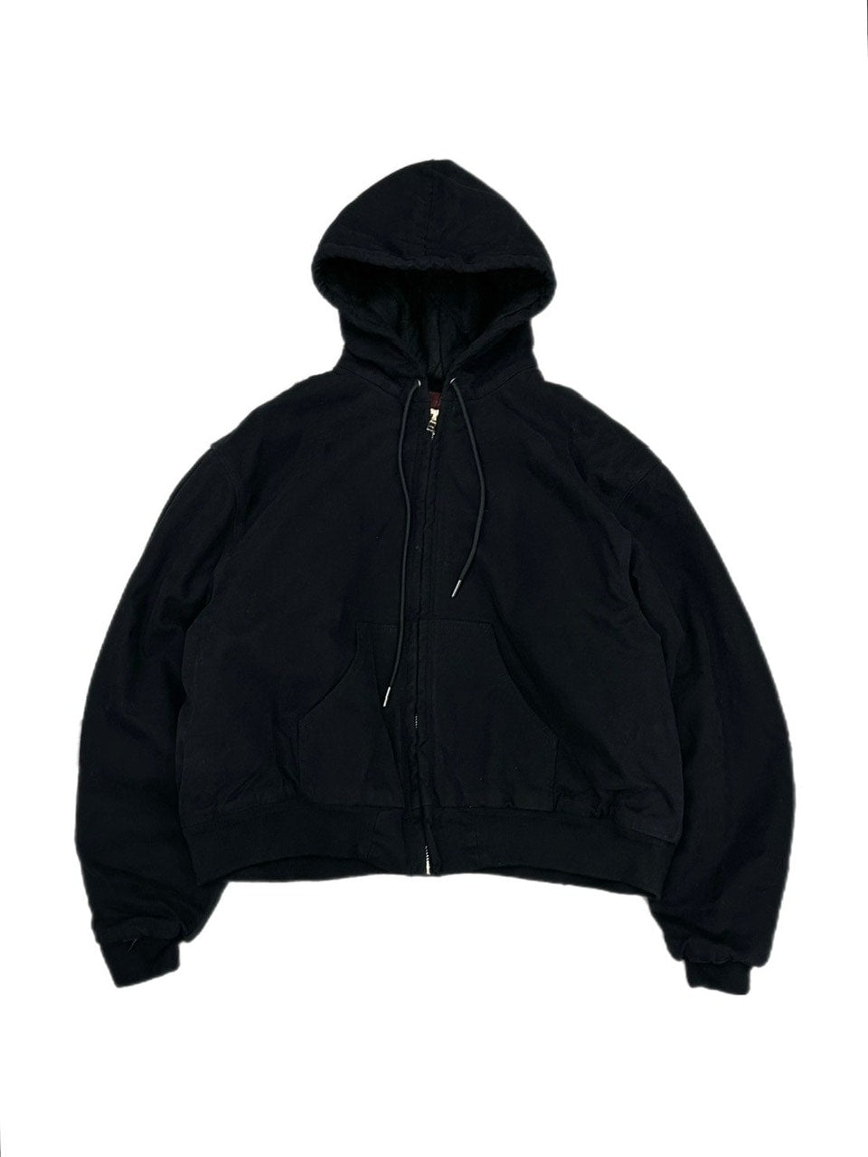 受注制【Chikashitsu +】cropped hooded work blouson (2color