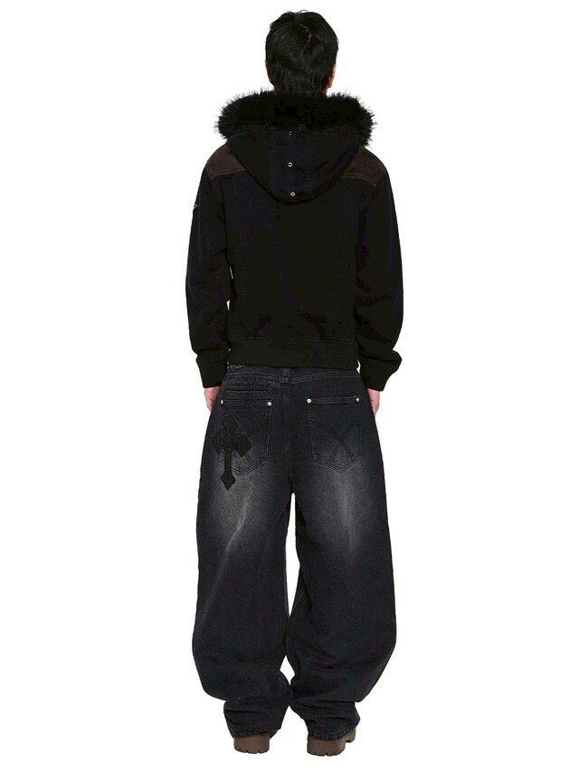 AAKAM】Fur Camo Contrast Jacket – PRESSING WEB SHOP