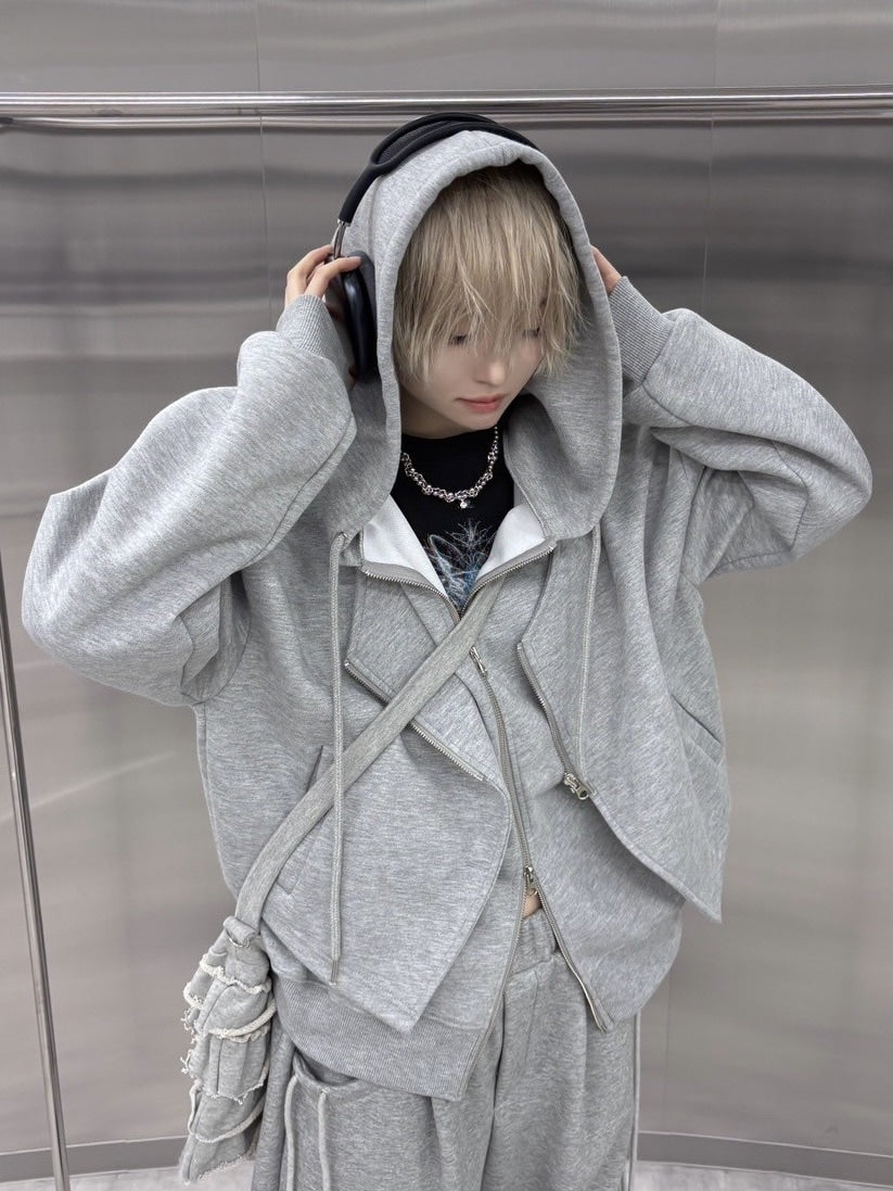 受注制【nmtc +】zip up hoodie (2color) – PRESSING WEB SHOP
