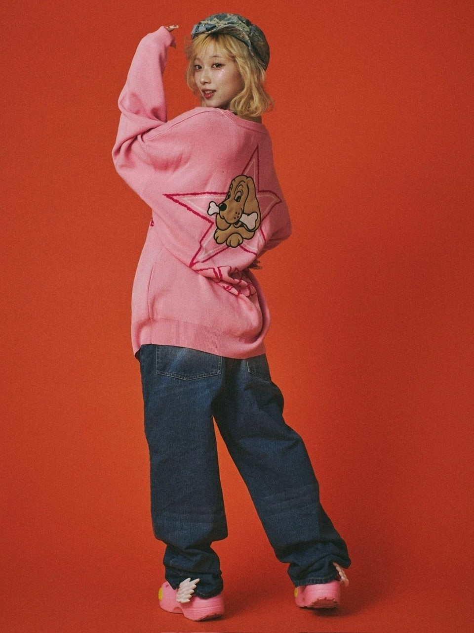 GALFY】星のガルフィーニット / 【ガルフィー】ロゴ長袖セーター