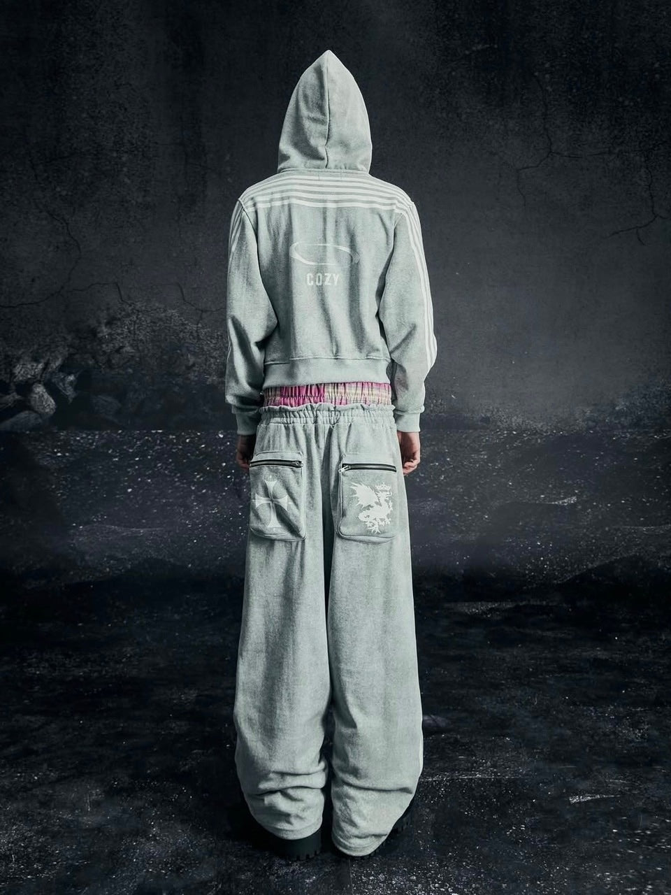 Cozy world Wide】ROYAL KNIGHT CLUB WAXED - HOODZIP – PRESSING WEB SHOP