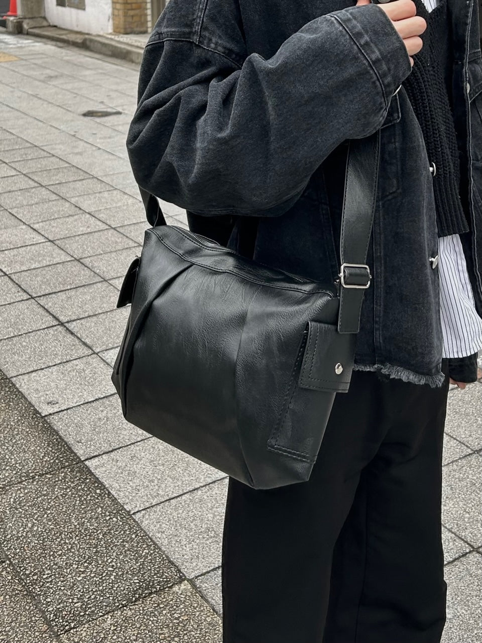受注制【Chikashitsu +】multi pocket shoulder bag