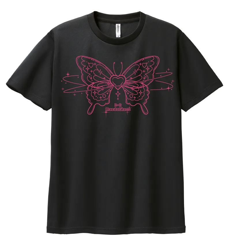 D-693 Y2K定番ハート蝶々デザイン ｜ クラスTシャツ・オリジナルT