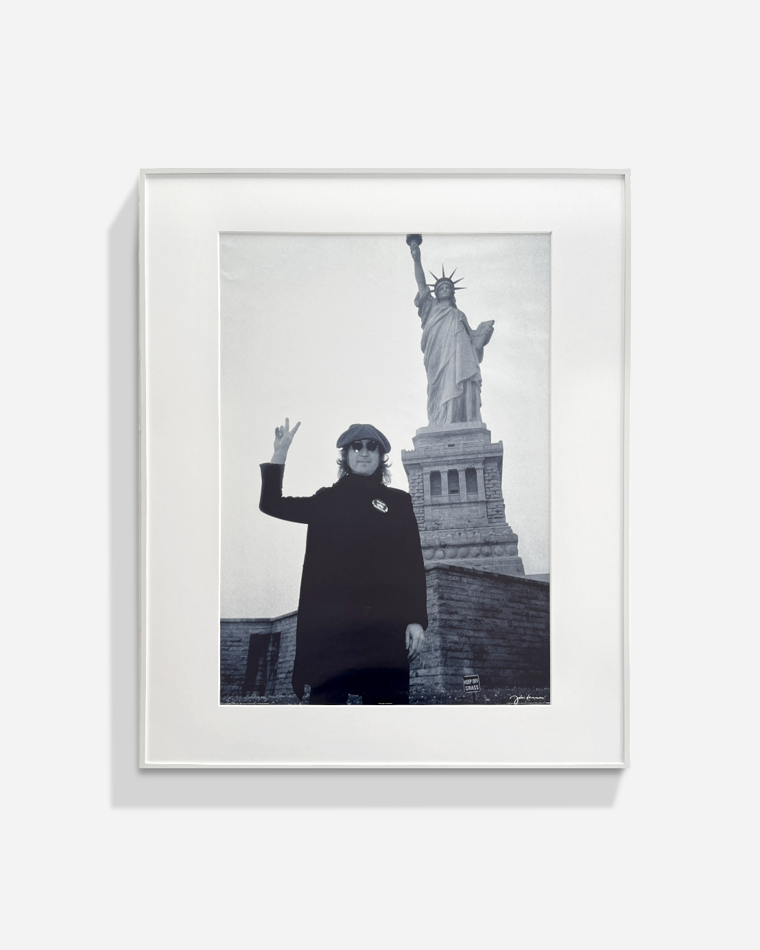 Bob Gruen | John Lennon, The Statue of Liberty - Printed Matter