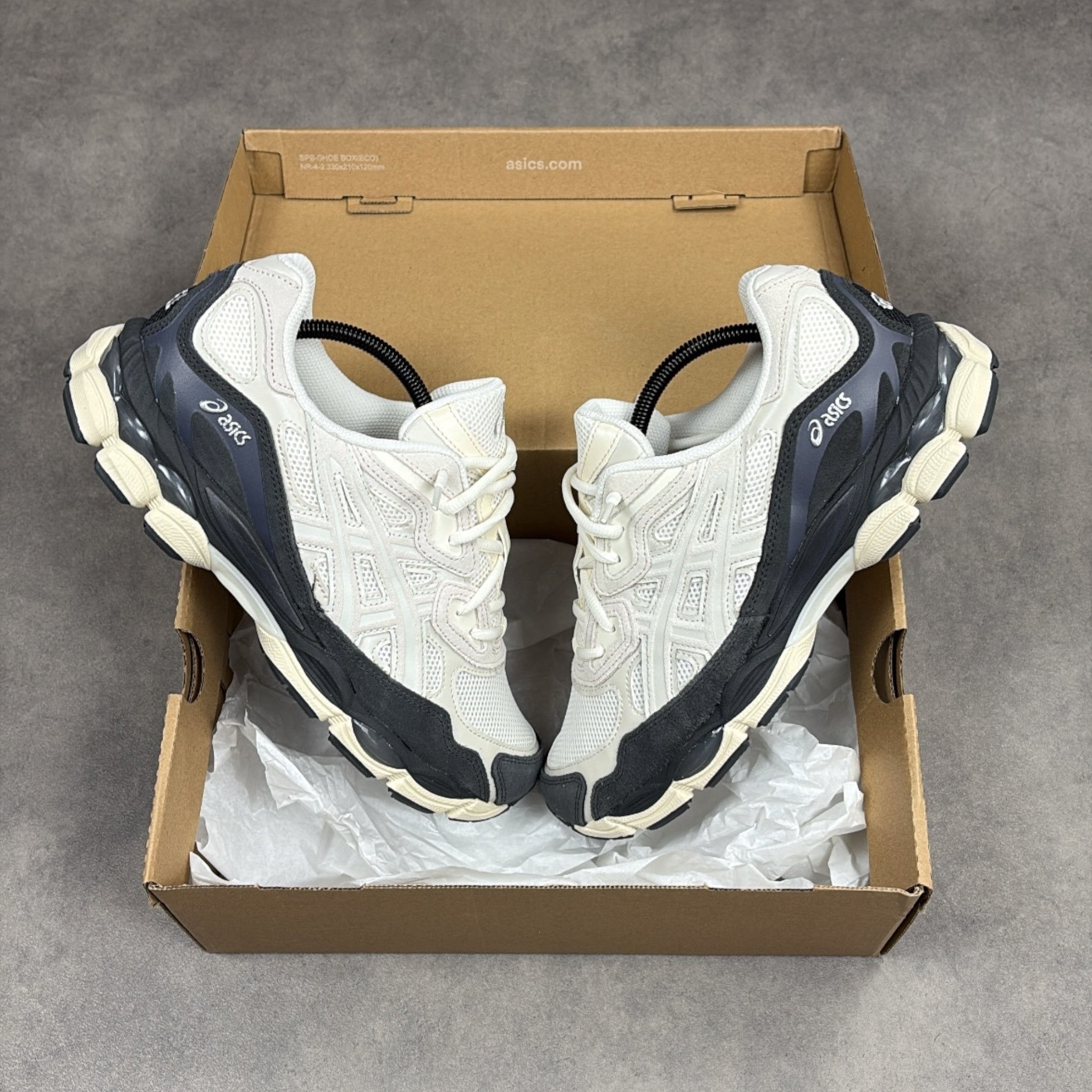 Asics Gel NYC White Smoke Grey – Pristine Fits