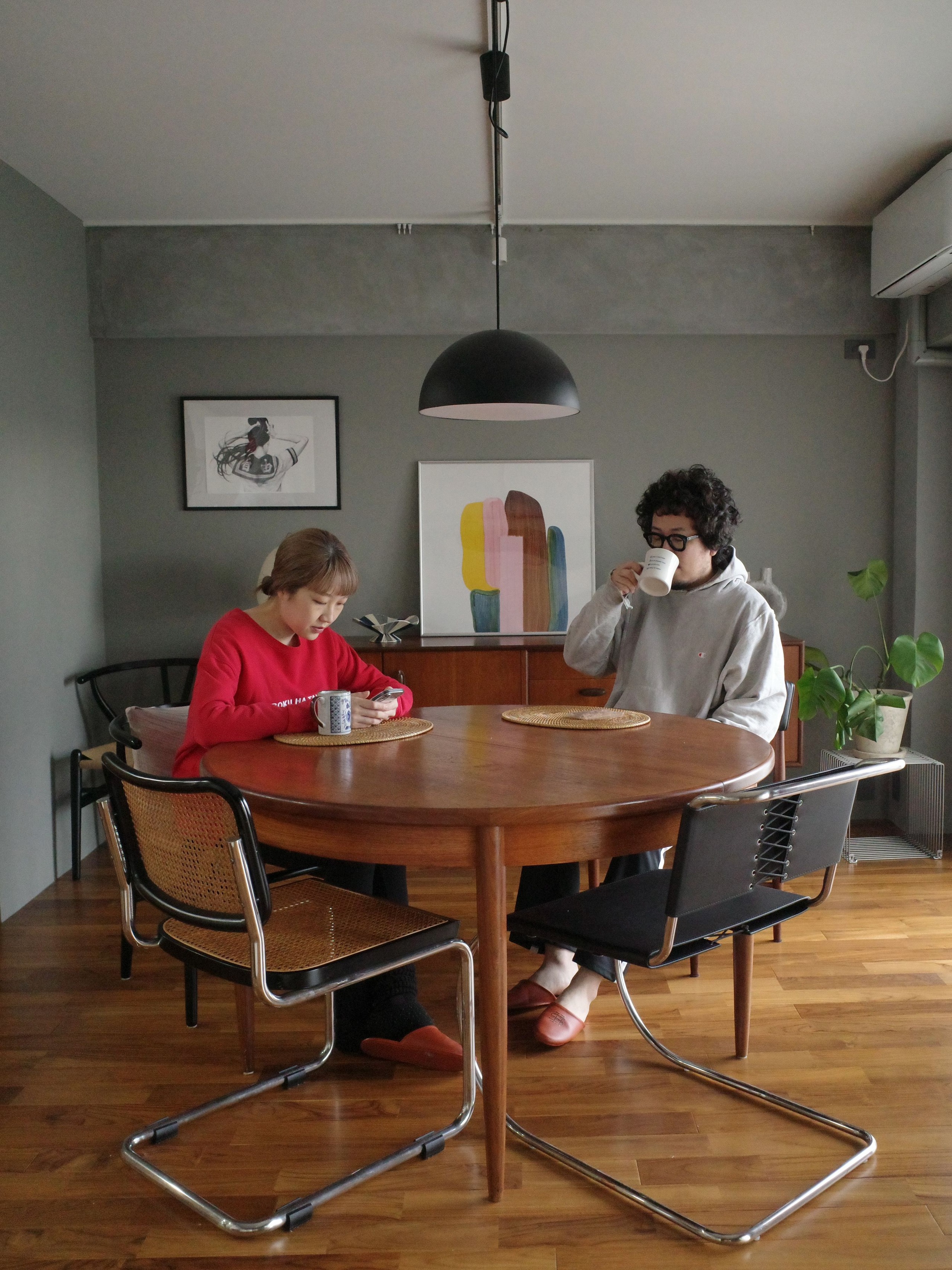 チェスカ アームレスチェア［2色］を使ったインテリアコーディネート集