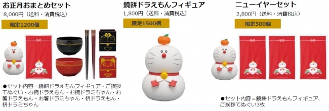 ドラえもん おうちでたのしむ クリスマス お正月 11月21日（水）より