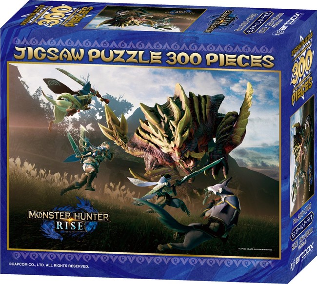 モンスターハンターライズ』の300ピースジグソーパズルが発売！ | 株式