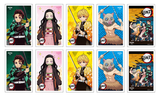 TVアニメ「鬼滅の刃」のコラボチェキが登場！インスタントカメラ