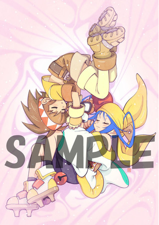 アニメ「セイバーマリオネット」全60話収録BD-BOXジャケットイラスト