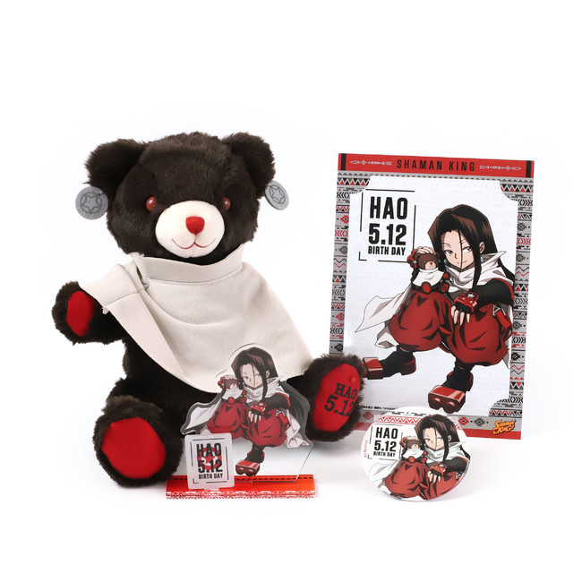 TVアニメ『SHAMAN KING』より、麻倉 葉とハオのイメージベア＆描き