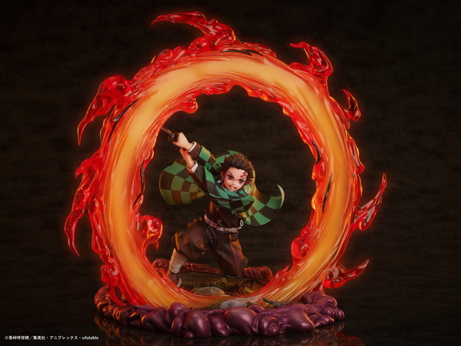 激闘の瞬間が立体化！「竈門炭治郎 ヒノカミ神楽・碧羅の天」1/8