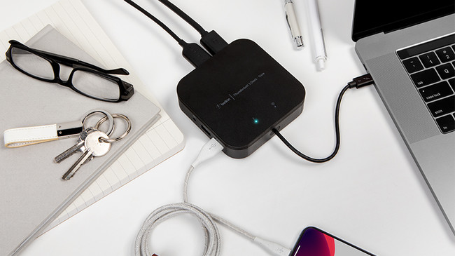 Belkin】持ち運びと据え置きの「2WAY」で利用可能なドッキング