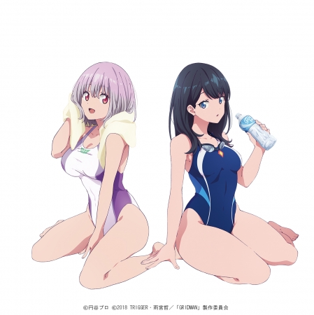 新作スケールフィギュア】「SSSS.GRIDMAN」『新条アカネ』競泳水着ver