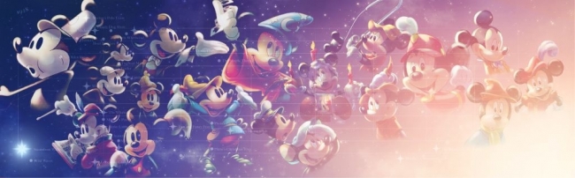 ディズニーストアからミッキーマウスのアニバーサリーをお祝いした商品