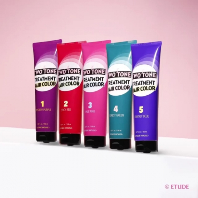 ヘアケアしながら簡単カラーチェンジ！流行をリードするポップな髪色に