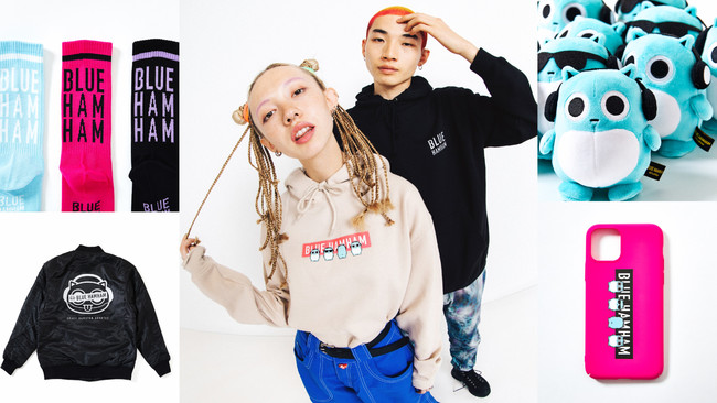 動画再生数2億回超えのSNS発キャラ「ブルーハムハム」のオリジナル