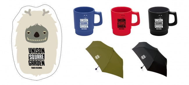 UNISON SQUARE GARDEN × TOWER RECORDS コラボカフェ「UNICAFE」大阪