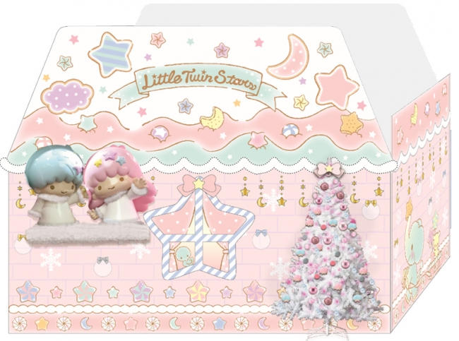 聖なるクリスマスの夜、渋谷 MODIに“キキ＆ララ”のお菓子の家が