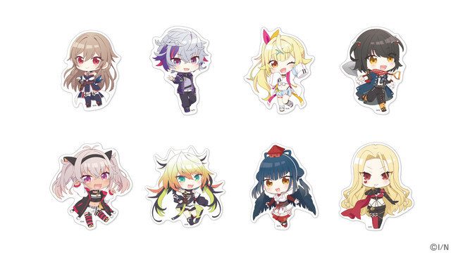 にじさんじのデフォルメイラストグッズ「にじさんじぷち第3弾」2020年