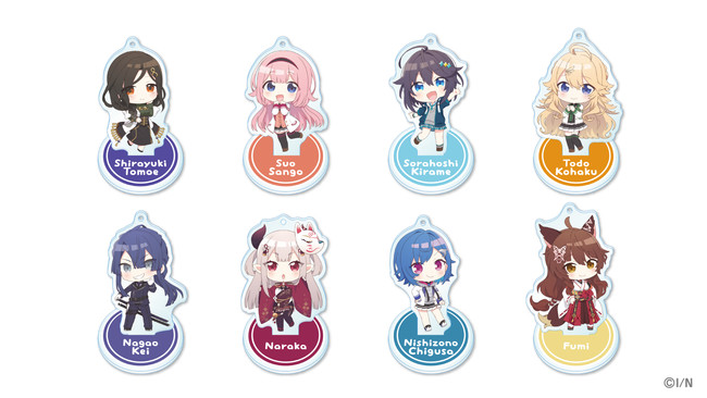 にじさんじのデフォルメイラストグッズ「にじさんじぷち第3弾」2020年