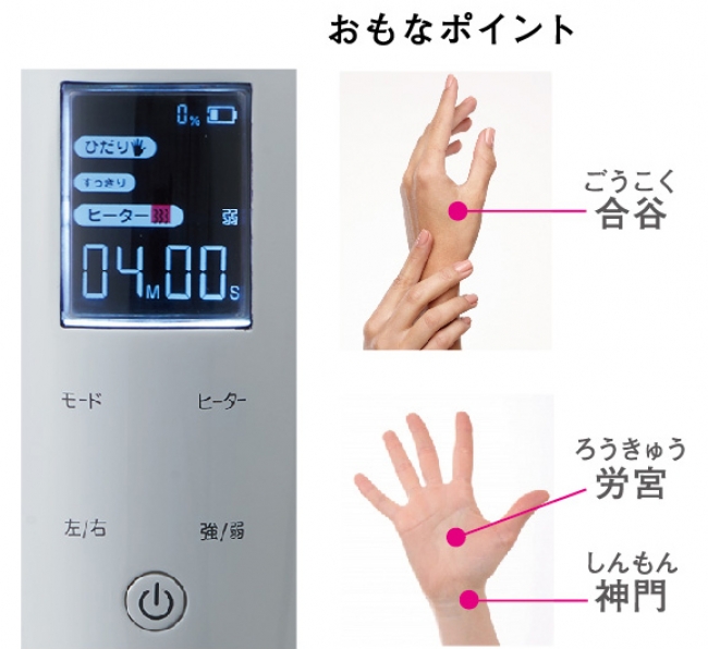 累計10万台販売の人気のハンドマッサージャーをプロ仕様に進化させた