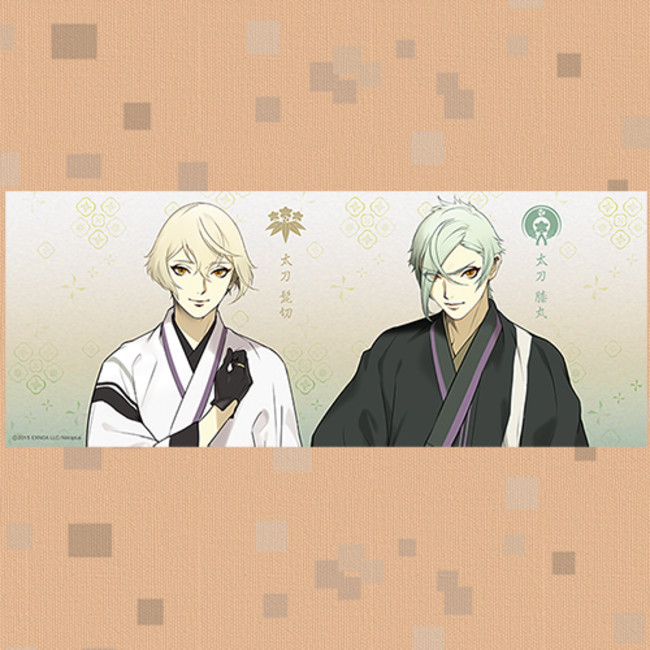 刀剣乱舞-ONLINE- 刀剣男士てぬぐいコレクション～軽装～』「楽天