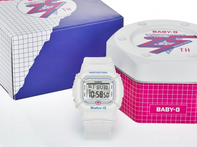 初代モデルを復刻した“BABY-G”発売25周年記念モデル | カシオ計算機