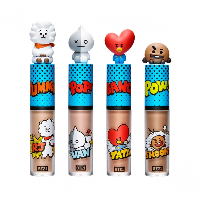 世界中で大人気！「BT21」キャラクターコスメ NEW LINEUP 待望の第二弾