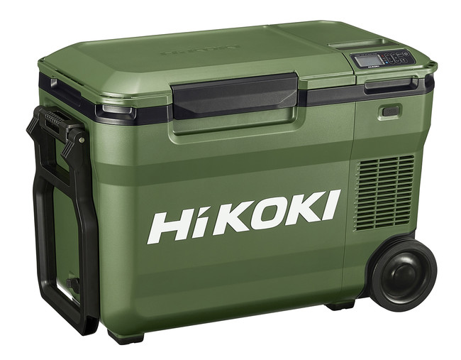 マルチボルトバッテリーでどこでも使え、長時間温度キープ 国内電動