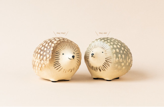 限定！【12月14日まで！】リサ・ラーソンの大人気限定ハリネズミ陶器