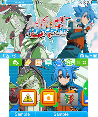 ニンテンドー3DSの「テーマショップ」にて“フューチャーカード バディ