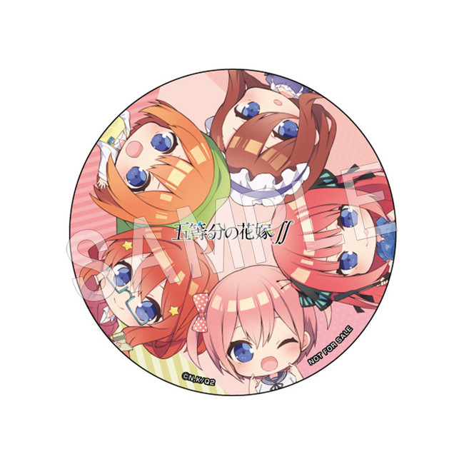 五等分の花嫁∬』より「トレーディングラバーストラップ」「ナイロン