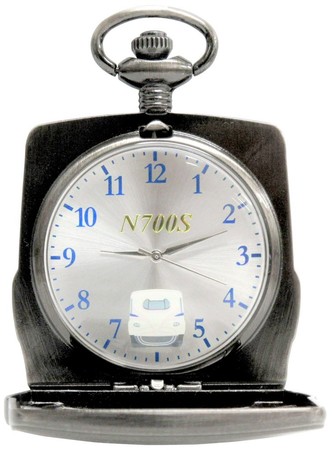 N700S新幹線 車両型懐中時計(シリアルナンバー入)」を完全受注生産にて