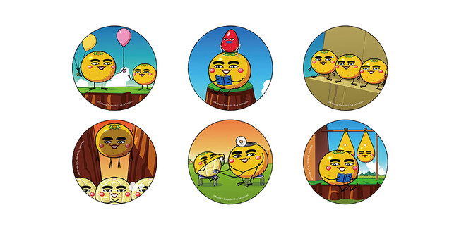 ミカンせいじん』より「アクリルキーホルダー、ミニタオル」など、多数