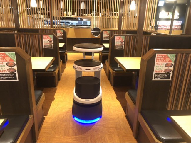 焼肉きんぐ花田店」に配膳・運搬ロボット「Servi」を導入
