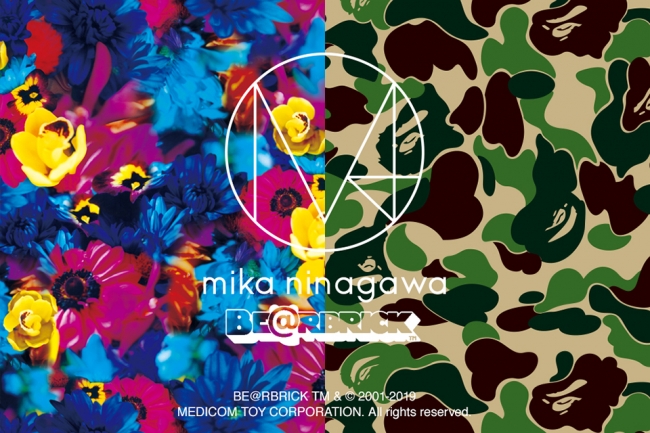 BE@RBRICK BAPE® × M / mika ninagawa | 株式会社 ノーウェアのプレス